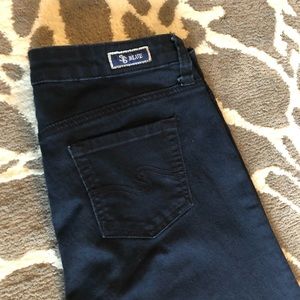 Dark blue skinny jeans
